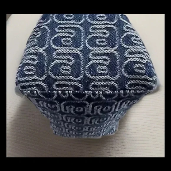 Alexander Wang Scrunchie Bag Small Denim Jacquard